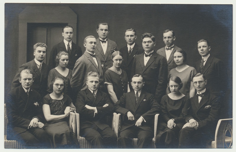 foto, Järvamaa üliõpilaskogu, 1926