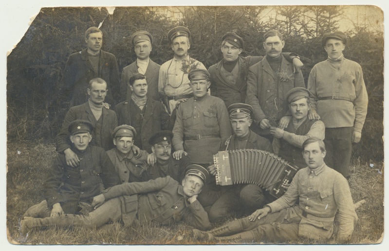 foto, 6. jalaväepolk, grupp, 1919?