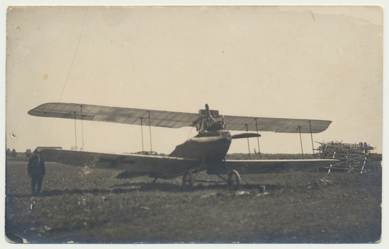 foto, Eesti Vabadussõda, lennuk, u 1919