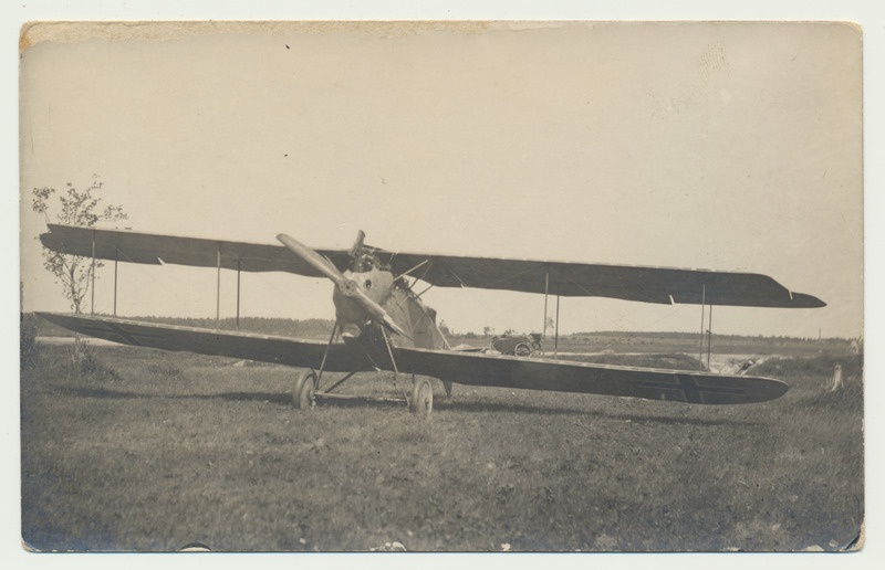 foto, Eesti Vabadussõda, lennuk, u 1919