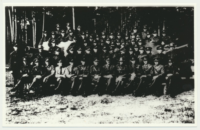 fotokoopia, Harjumaa, Jägala laager, 5. suurtükiväegrupi 5. patarei, grupp, 1938