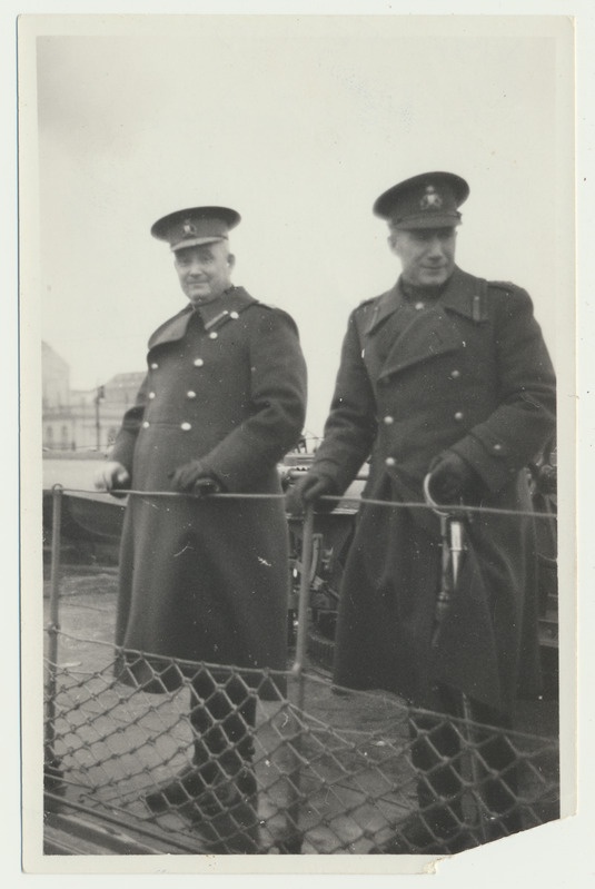 foto, Tallinn, kindral J. Laidoner ja kolonel R. Maasing, u 1930