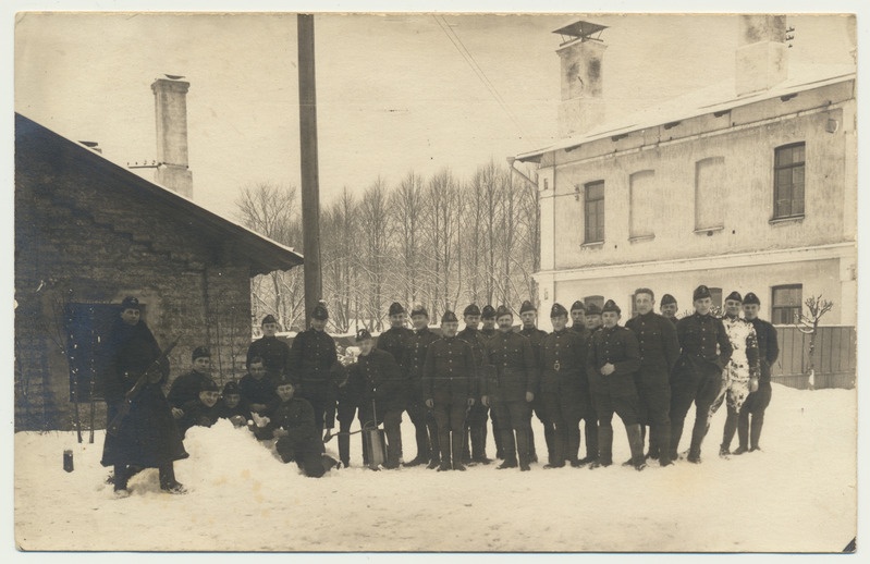 foto, Eesti, grupp ajateenijaid, u 1925