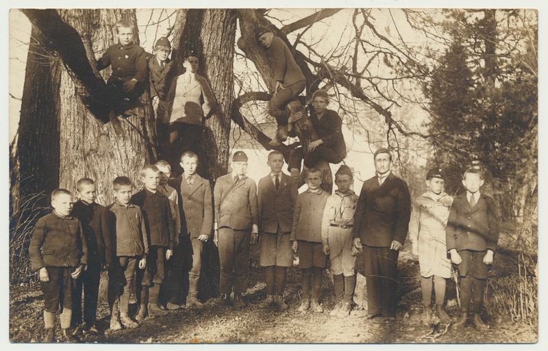 foto, Kaitseliidu Sakalamaa Malev, noorkotkad, Heimtali rühm, 1933