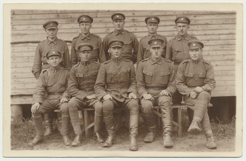 foto, Valga, Sakala jalaväe rügement, tagavaraväe kompanii, 1925
