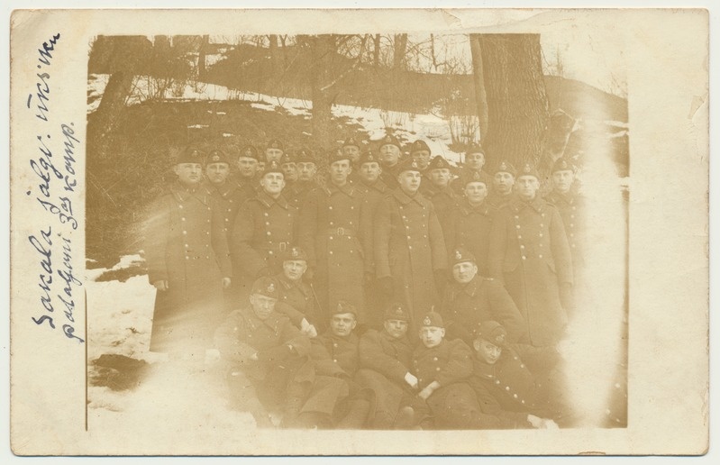 foto, Viljandi, Sakala üksikjalaväe pataljon, III kompanii, 1929