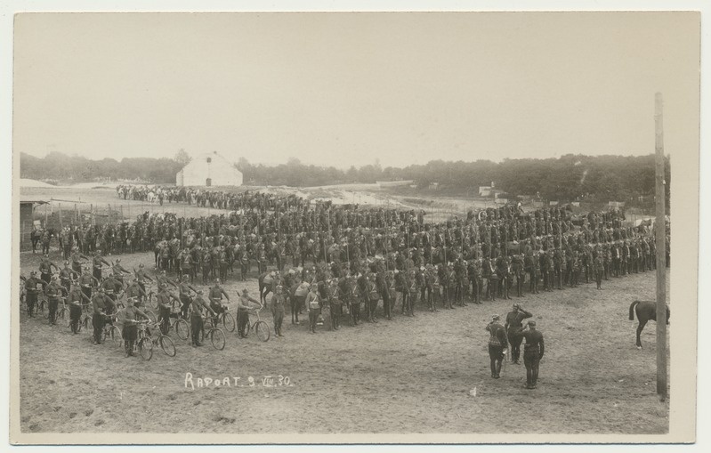 foto, Tallinn, ratsarügement, rivistus, 09.08.1930