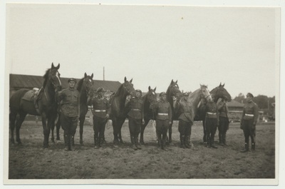 foto, Tallinn, sõjaväe ratsavõistlused, 1932  duplicate photo