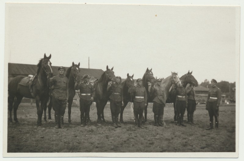 foto, Tallinn, sõjaväe ratsavõistlused, 1932