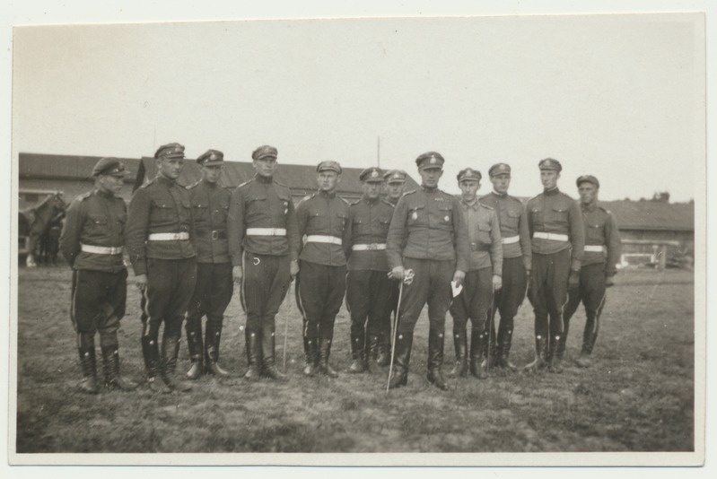 foto, Tartu, ratsarügement, M. Bergmann, 1932