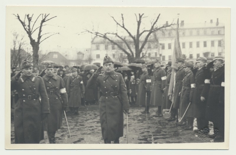 foto, Tartu, Eesti Vabariigi aastapäeva paraad, 1935