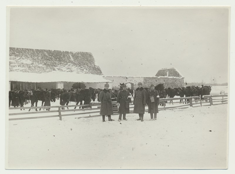 foto, 2. diviisi talimanöövrid, ratsavägi, 1935