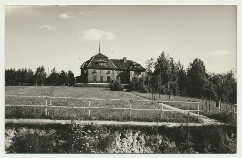 foto, Eesti sõjavägi, Värska, ohvitseride kasiino, u 1935