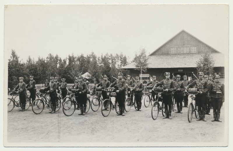 foto, Eesti sõjavägi, Värska laager, reservratsaväelased, u 1935