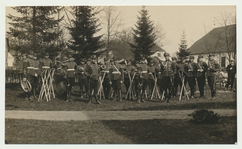 foto, Tartu, ratsarügemendi orkester, u 1930, foto A. Lomp