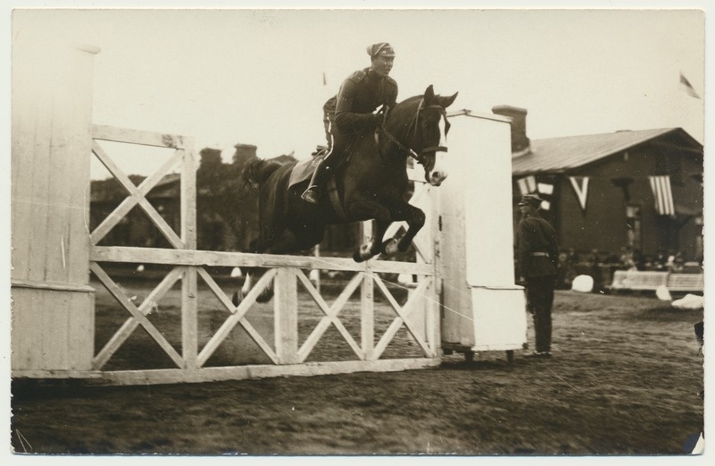 foto, Eesti sõjavägi, ratsavõistlused, u 1930