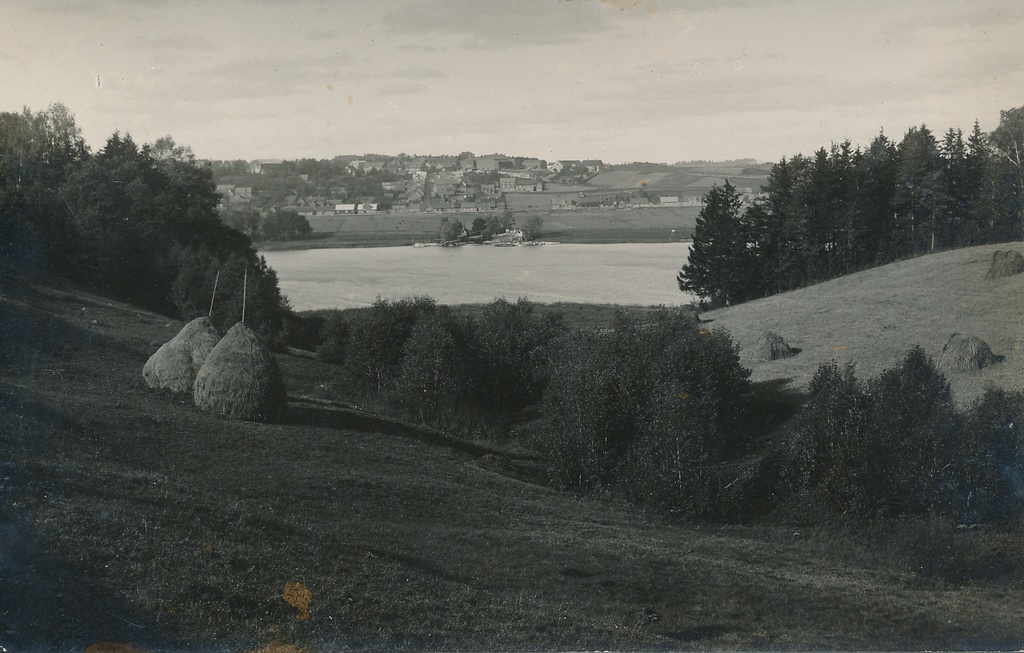 foto, Viljandi, linn, järv, Kõrgemäe t ümbrus, foto J. Riet, 1930nd