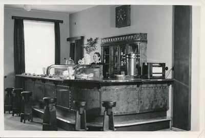foto, Viljandi, hotell-restoran Eve, puhvet (baar), 1939  similar photo