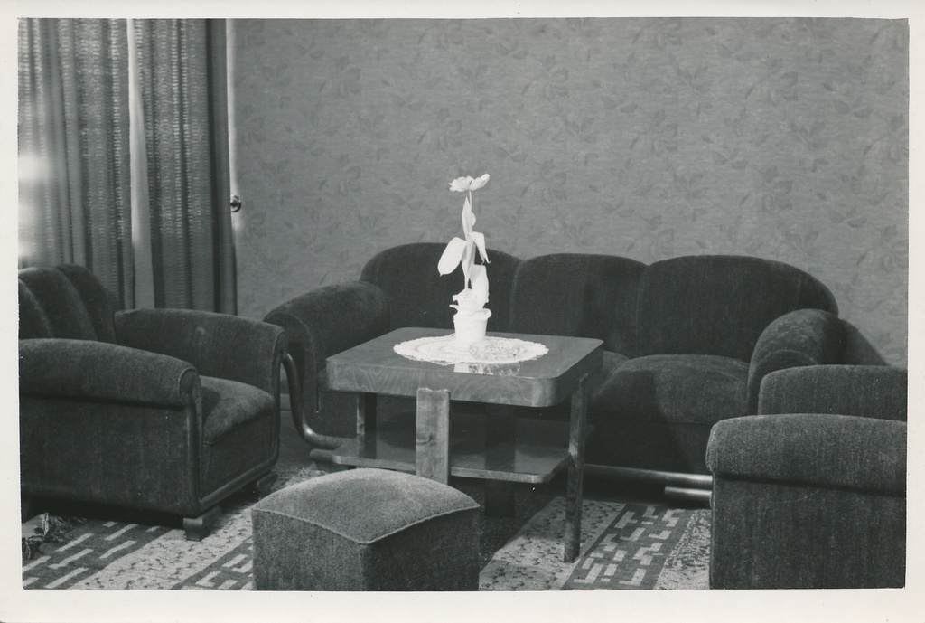 foto, Viljandi, hotell-restoran Eve, ooteruum, 1939