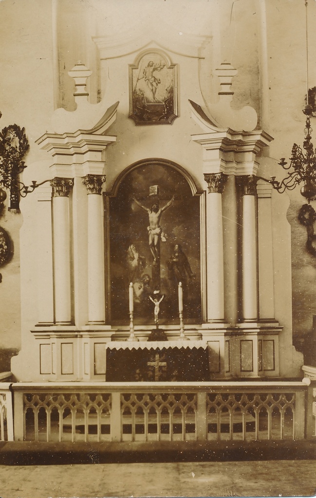 foto, Helme kiriku altar, u 1910, foto Karlson
