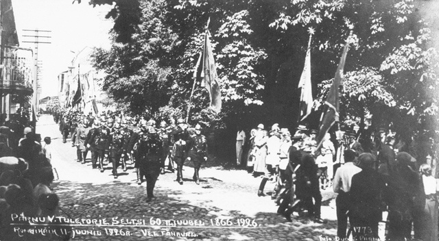 Pärnu Fireplace at the jubilee celebrations of 60th century 10.07.1926