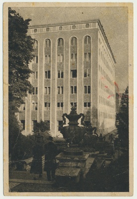 trükipostkaart, Tallinn, Harjumäe trepp, kunstihoone, u 1935, ateljee H. Tammet  duplicate photo