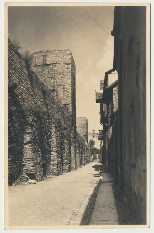 foto, Tallinn, vanalinn, linnamüür, u 1930, ERKA foto