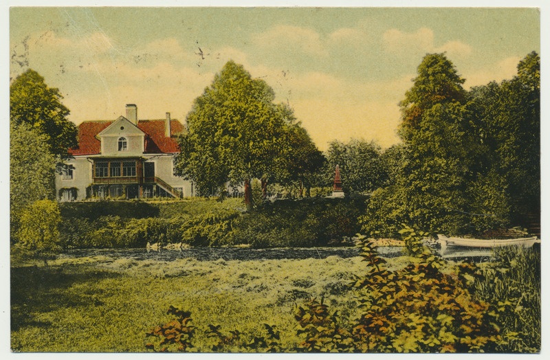 värviline trükipostkaart, Harjumaa, Kose suvemõis, u 1905, kirjastus R. von der Ley