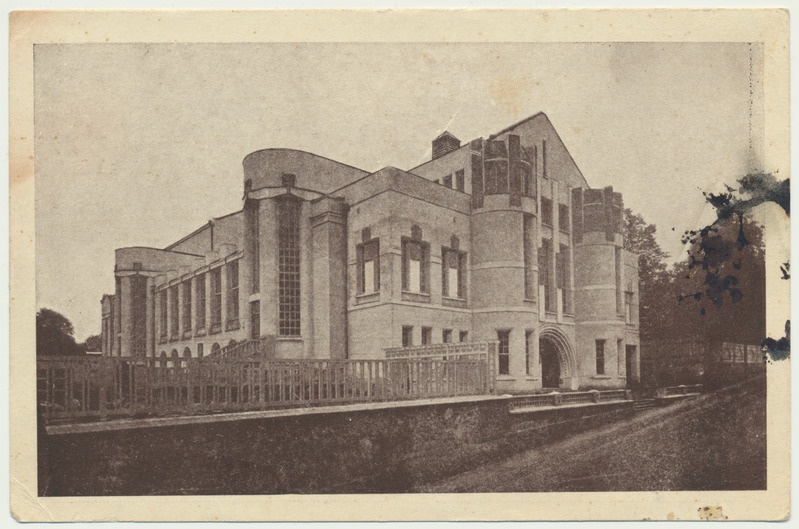 trükipostkaart, Tartu, teater Vanemuine, u 1930