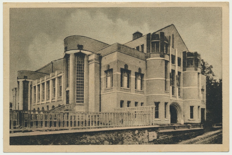 trükipostkaart, Tartu, teater Vanemuine, u 1930, ateljee H. Tammet