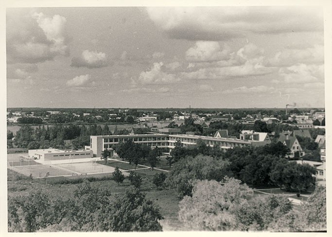 Sanatorium “Health”, general view, Pärnu.
