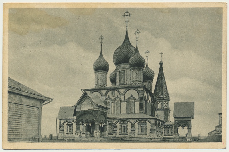 trükipostkaart, Valgevene?, Orsa?, kirik, u 1915