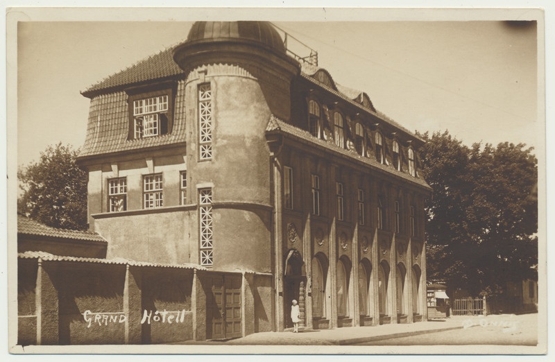 fotopostkaart, Pärnu, Grand Hotell, u 1930