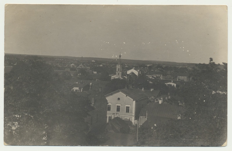 fotopostkaart, Rakvere, üldvaade, u 1915