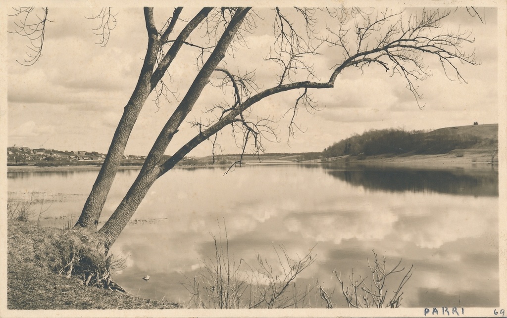 foto, Viljandi, järv, linn, u 1935, foto T. Parri