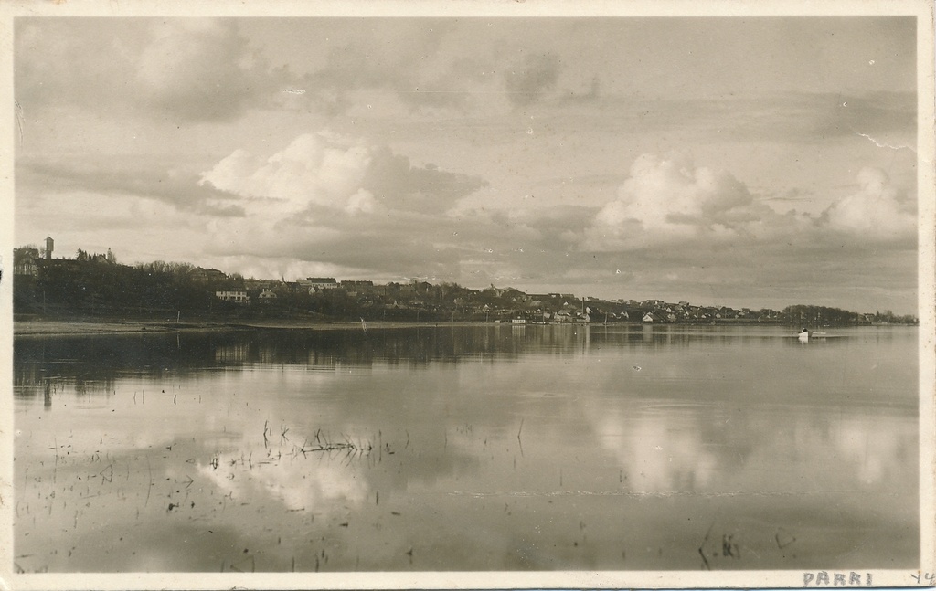 foto, Viljandi, järv, linn, u 1935, foto T. Parri