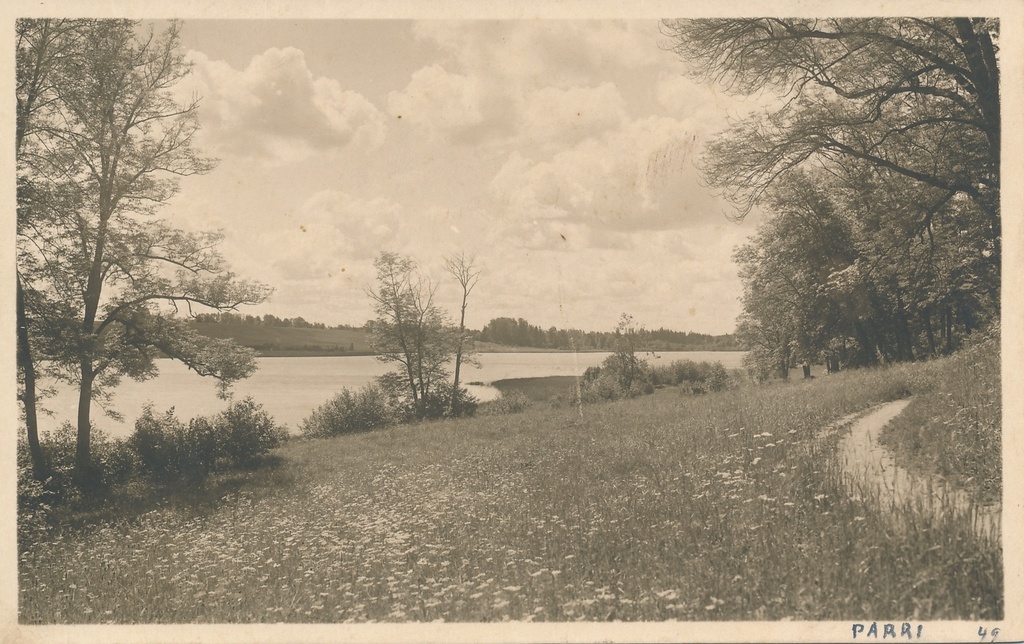 foto, Viljandi, järv, heinamaa, u 1935, foto T. Parri