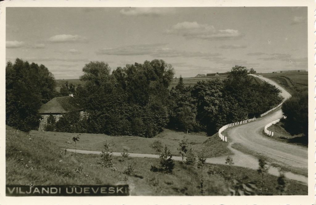 foto, Viljandi, Uueveski tee, taga veski, u 1930, foto M. Teng?