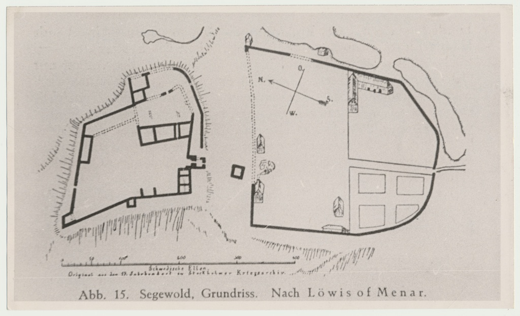 fotokoopia, Läti, Sigulda lossi plaan