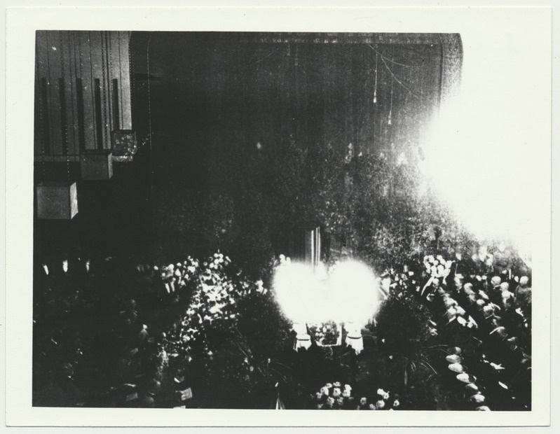 fotokoopia, August Kitzbergi matus, teater Vanemuine, 1927