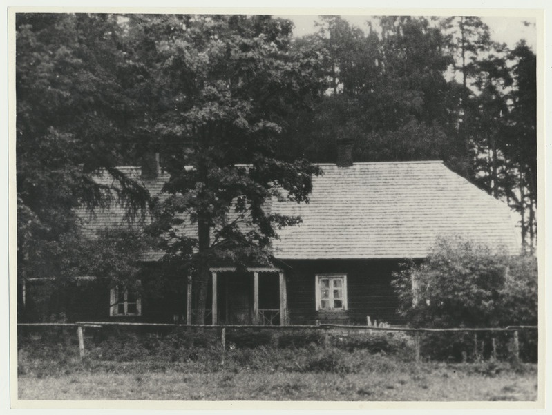fotokoopia, Viljandimaa, endine Polli vallamaja, u 1955