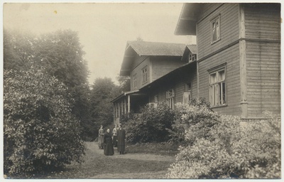 fotopostkaart, Kurgja, talu peahoone, u 1910  duplicate photo