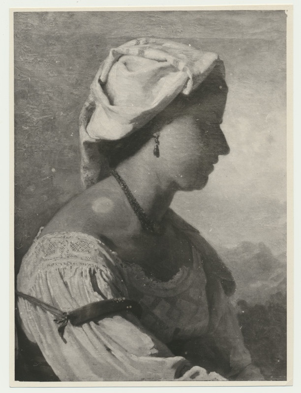 fotokoopia, Johann Köleri maal "Itaallanna"