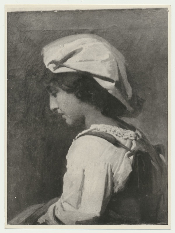 fotokoopia, Johann Köleri maal "Itaalia tütarlaps"
