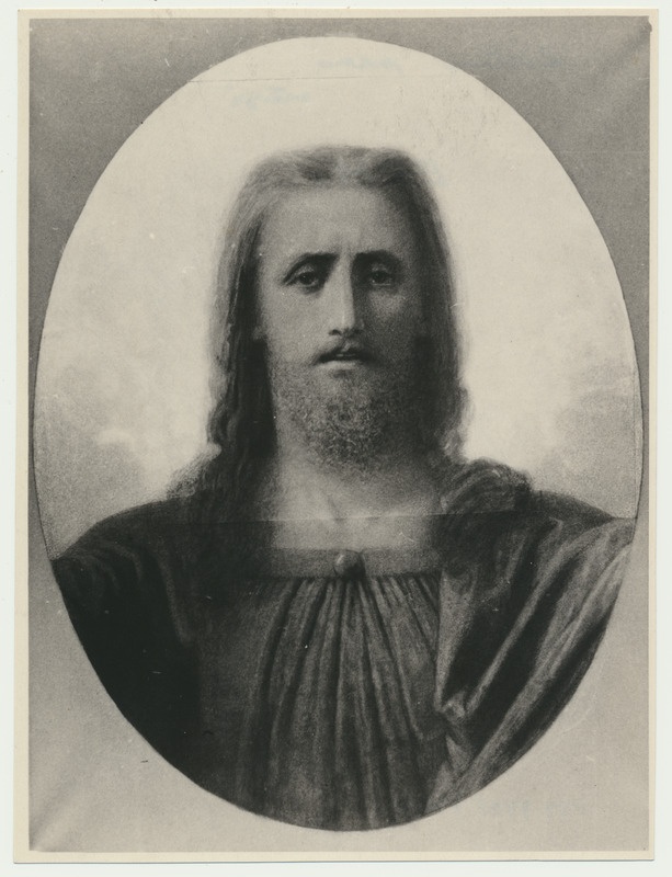 fotokoopia, J. Köleri maal "Kristuse pea"