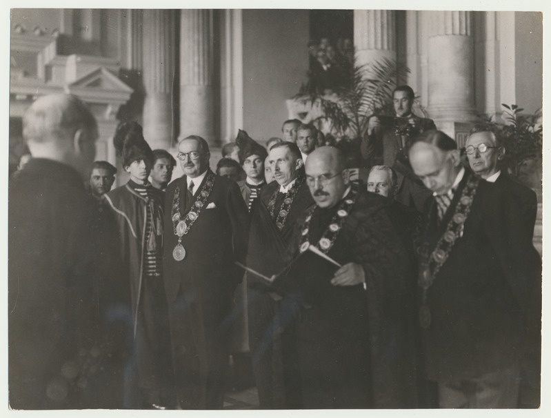 foto, haridusminister A. Jaakson jt, u 1938
