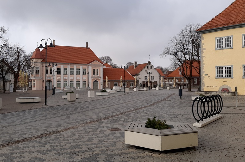 Tallinna tänav Kuressaares rephoto