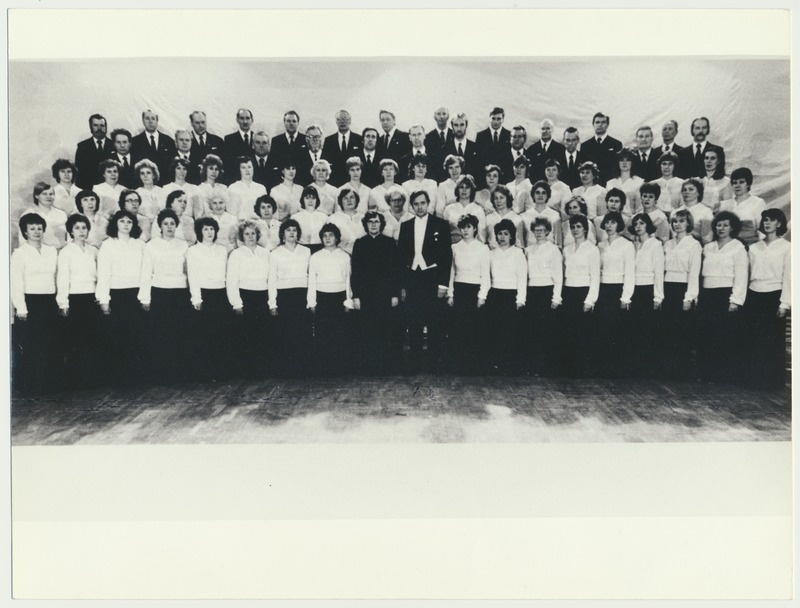 foto, segakoor Koit, 1988