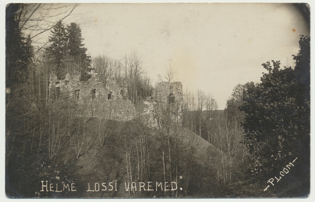 foto, Valgamaa, Helme lossivaremed, u 1928, foto Ploom