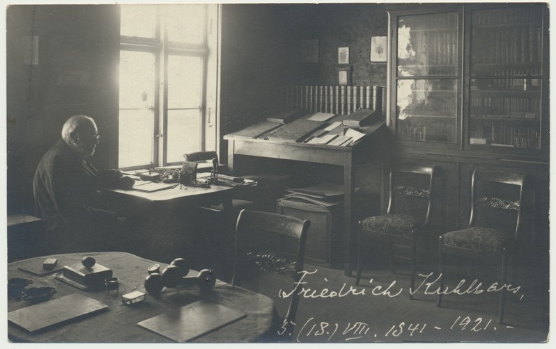 foto, Friedrich Kuhlbars, tuba, 1921, foto J. Riet